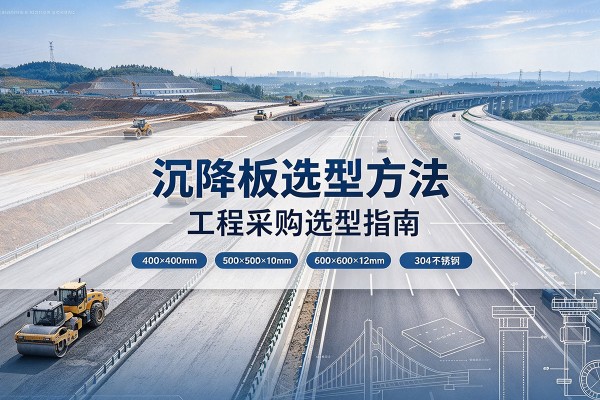 洛南沉降板选择方法