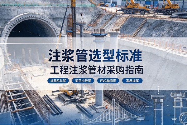 洛南注浆管选型标准