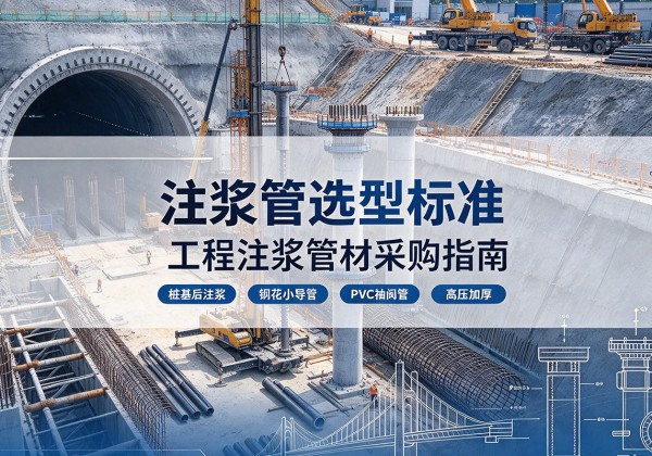 洛南注浆管选型标准