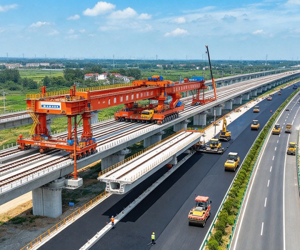 洛南公路建设